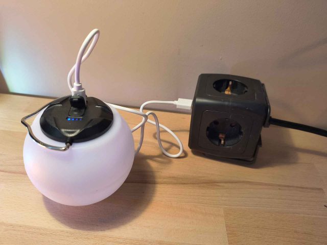 Haba CampGlow campinglamp opladen