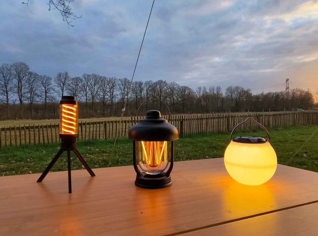 Alle haba CampGlow campinglampen
