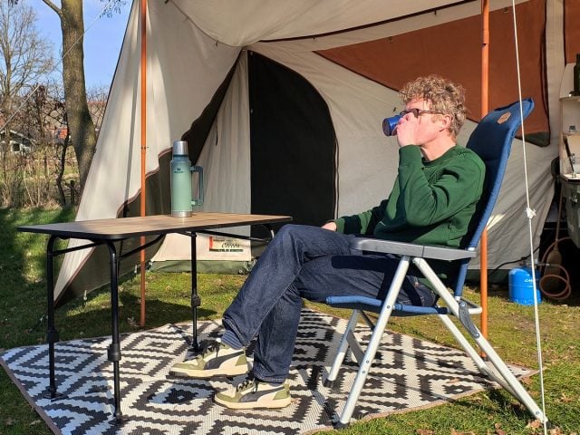 Review: Obelink Bamboo Stabiel campingtafel