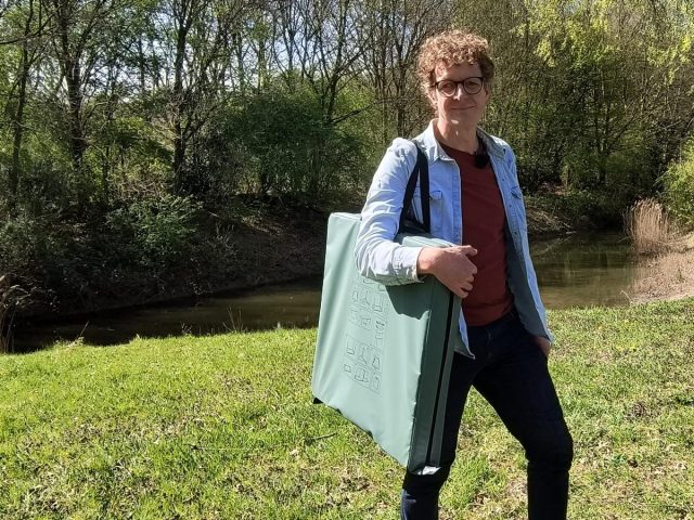 Quechua verstelbare campingtafel tas