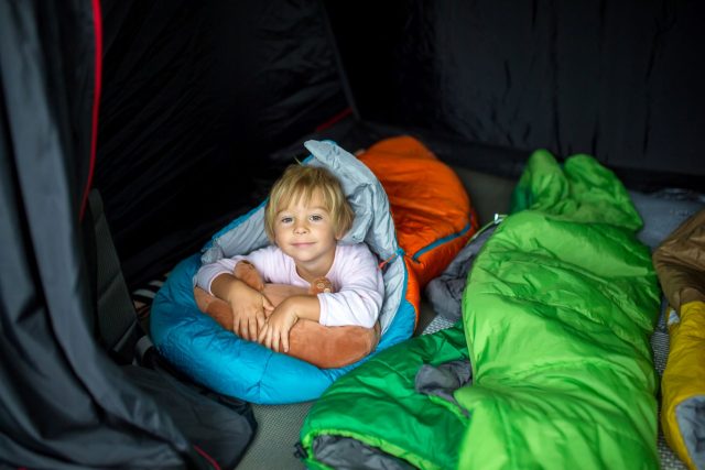 wasbaar dekbed camping