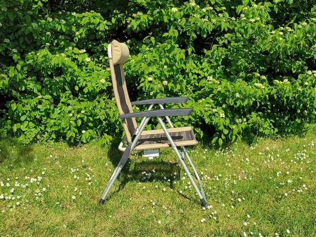 Decathlon verstelbare campingstoel ervairng