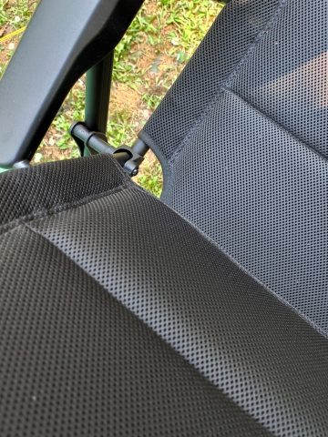 Travllife Barletta Comfort campingsteoel materiaal