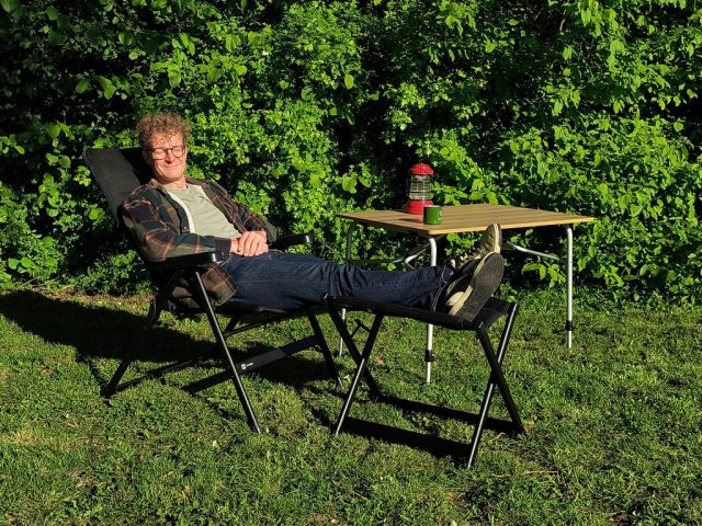 Travllife Barletta Comfort campingsteoel voetenbank