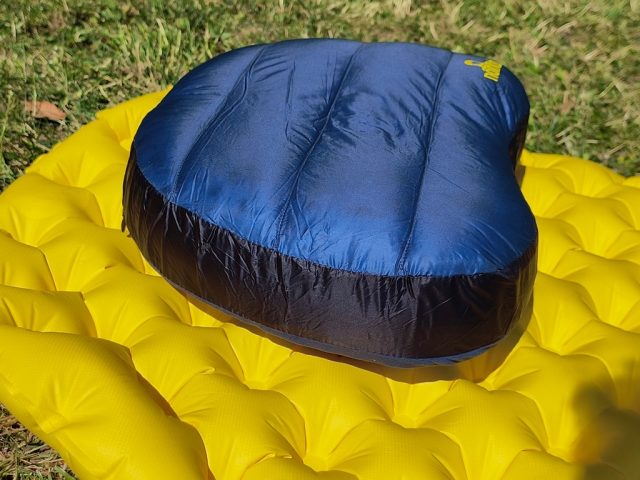 nomad air pillow down lichtgewicht kussen