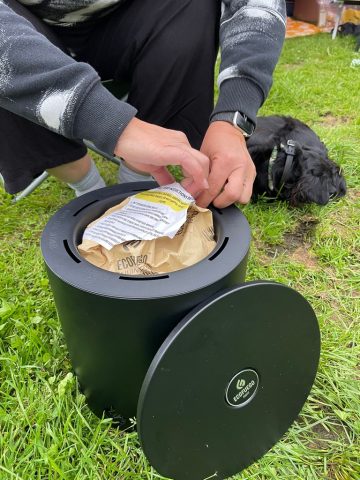EcoFuego aansteken