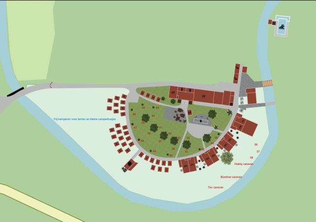 Autocamp Na Kopci 11 Plattegrond Na Kopci 640x451