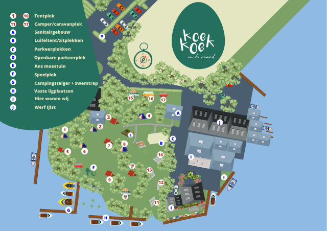 Koekoek en de waard 23 Plattegrond Koekoek en de waard v2.2 640x452