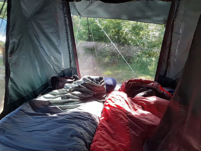 Binnenkant Thule Outset