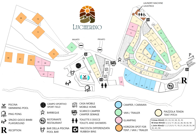 Camping Lucherino 27 Map Lucherino 640x441