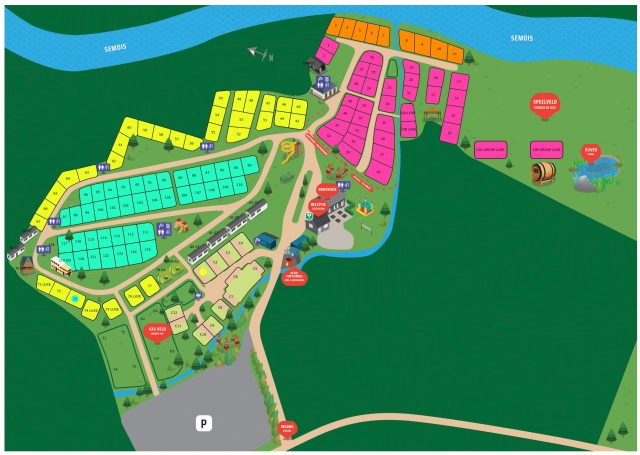 Camping De La Semois 23 grondplan cdls 640x455