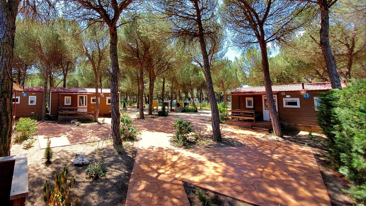 Camping Riberduero 8 casas moviles 1208x680
