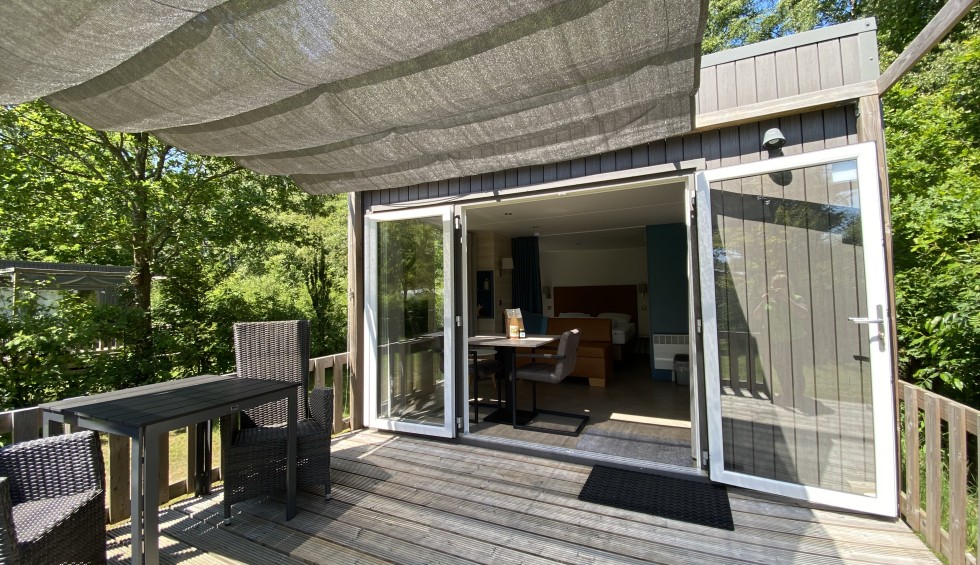 Camping de Berken 11 12 berkenstudio openslaande deuren gasselte