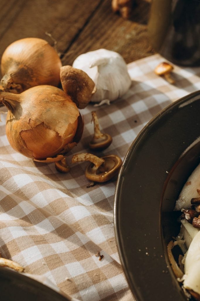camping recept  lasagne