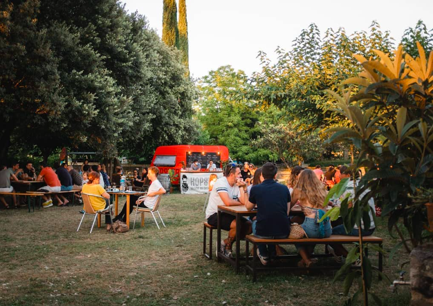 Camping Can Coromines 9 garden cancoromines