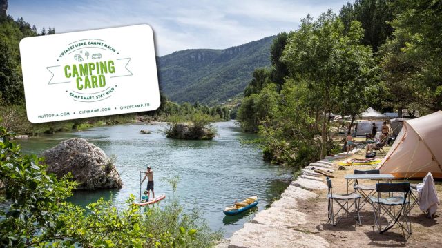 huttopia camping card korting