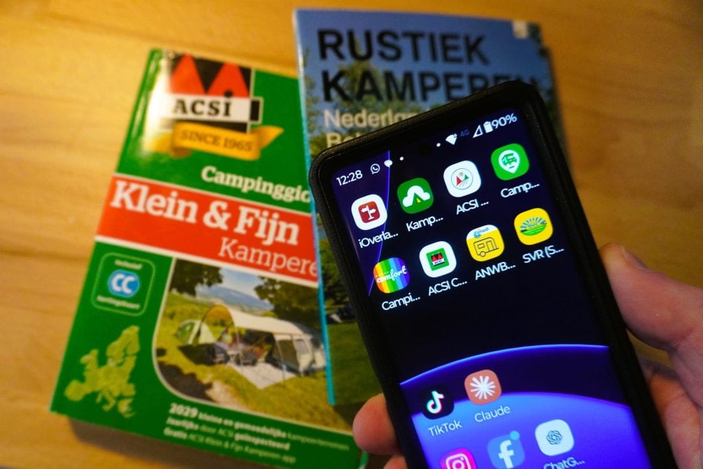 ChatGPT en Tiktok niet populair om campings te zoeken