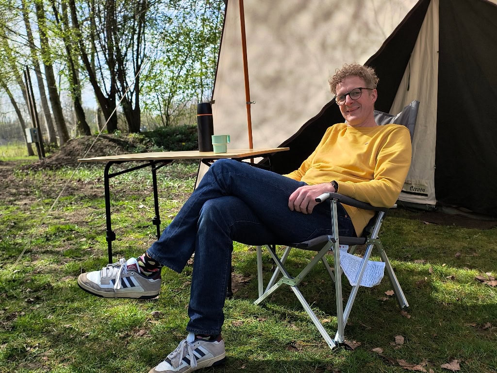 Review Coleman Sling Chair meer een strand dan campingstoel