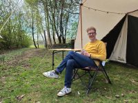 Decathlon comfort vouwstoel camping test