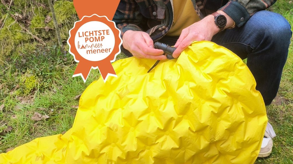 Flextail Zero lichtste elektrische luchtbed pomp