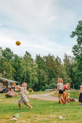 kleine camping in Smaland Zuid Zweden