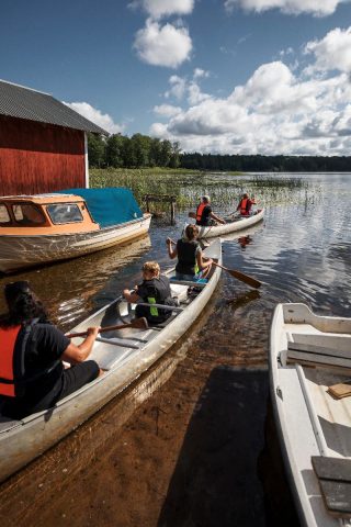Kamperen in Smaland Zuid Zweden