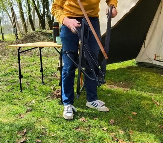 Redwood Bronte Bamboo klapstoel ervaring 4