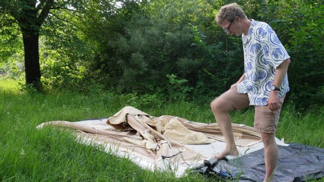 Karsten tent oppompen