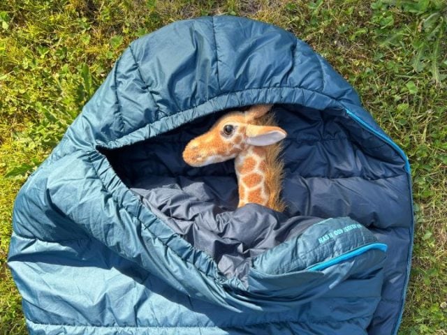 Vaude kinderslaapzak getest