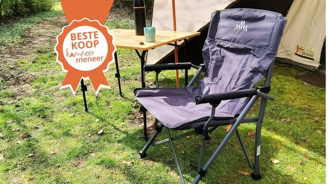 beste koop camping vouwstoel Obelink Chairman