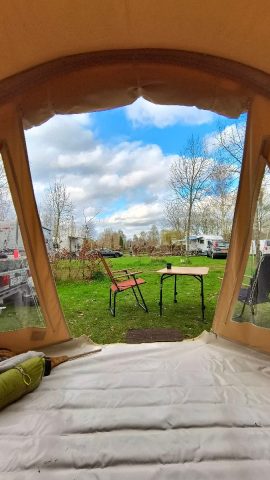 Review: Eerste keer met onze Karsten 280 op pad 3 Karsten 280 opblaastent ervaring
