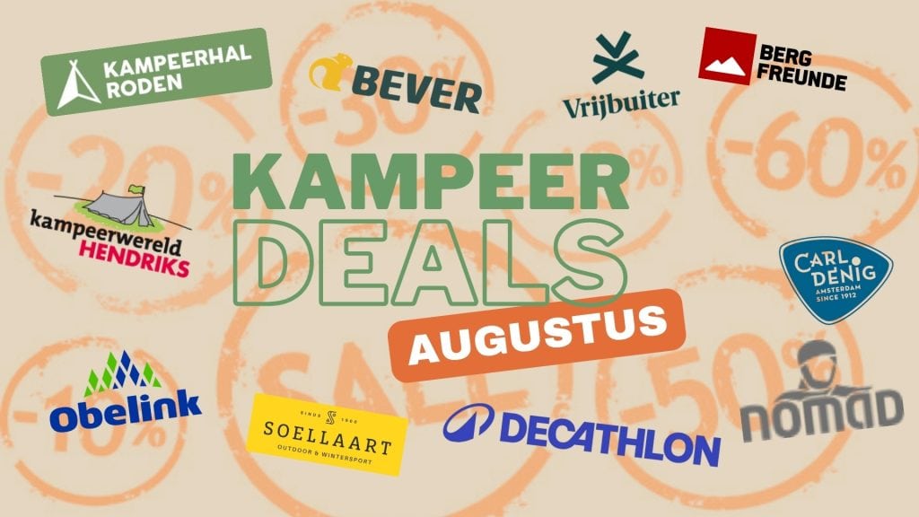 beste kampeeraanbiedingen augustus