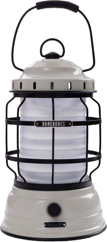 Barebones Forest Lantern Vintage White 1-325 Lumen Usb - Tafellampen elektrisch - Vintage White