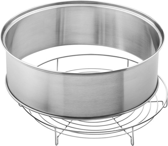 BBQ2GO - verhogingsring en rooster voor indirect grillen en smoken