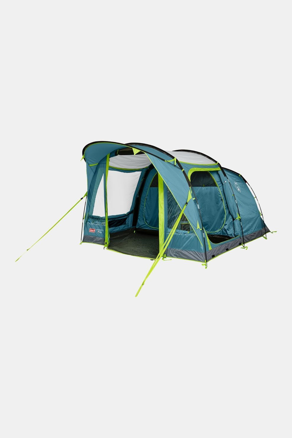 Coleman Castle Pine 4 BlackOut 4-Persoonstent Petrol/Gebroken Wit