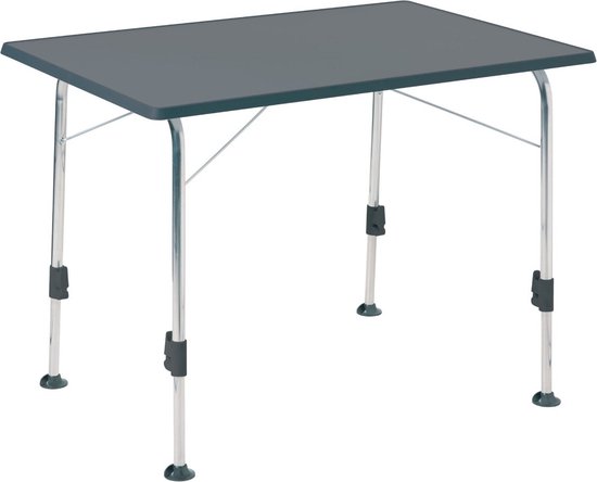 Dukdalf Stabilic 2 - Campingtafel - 100 x 68 cm - Antraciet