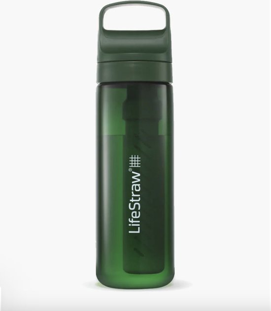 Lifestraw Go 2.0 - Waterfles met filter - 650ml - Terrace Green