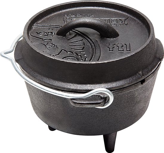 Petromax - Gietijzeren pan - Dutch Oven FT1 - 1,1 Liter