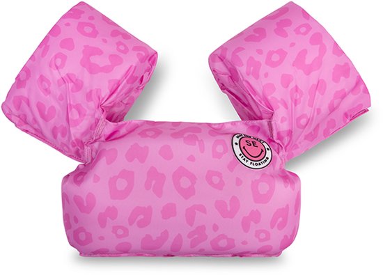 Swim Essentials Puddle Jumper Roze Panterprint